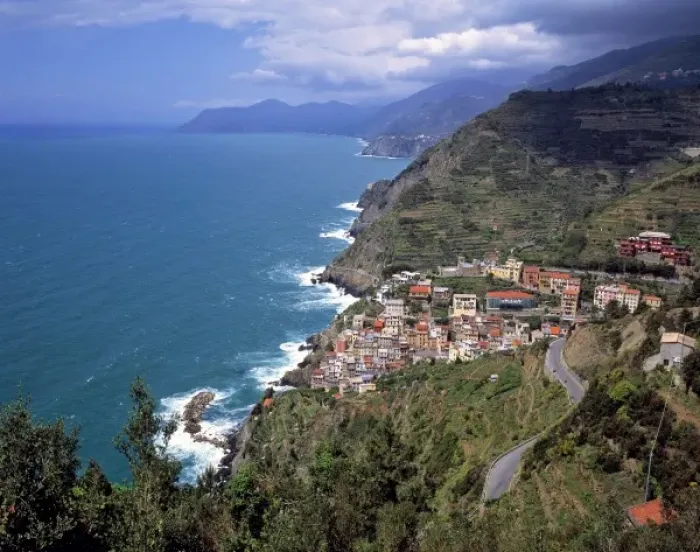 Framed Print : Europe, Italy, Riomaggiore. Riomaggiore is one of the five villages of the famed Cinque Terra Framed Print : Europe, Italy, Riomaggiore. Riomaggiore is one of the five villages of the famed Cinque Terra