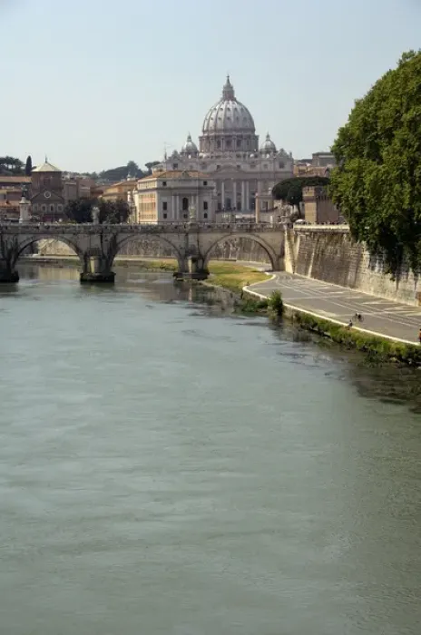 Framed Print : Europe, Italy, Rome. St. Peters Basilica (aka Basilica di San Pietro), Tiber River Framed Print : Europe, Italy, Rome. St. Peters Basilica (aka Basilica di San Pietro), Tiber River