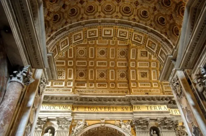 Framed Print : Europe, Italy, Rome. St. Peters Basilica (aka Basilica di San Pietro), interior Framed Print : Europe, Italy, Rome. St. Peters Basilica (aka Basilica di San Pietro), interior