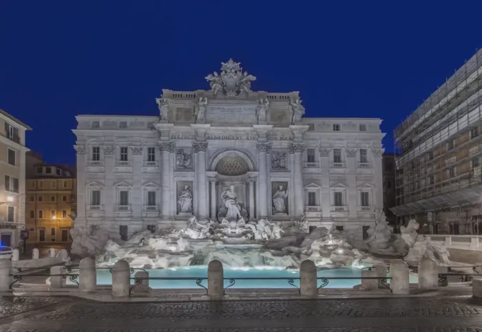 Framed Print : Europe, Italy, Rome, Trevi Fountain at Dawn Framed Print : Europe, Italy, Rome, Trevi Fountain at Dawn