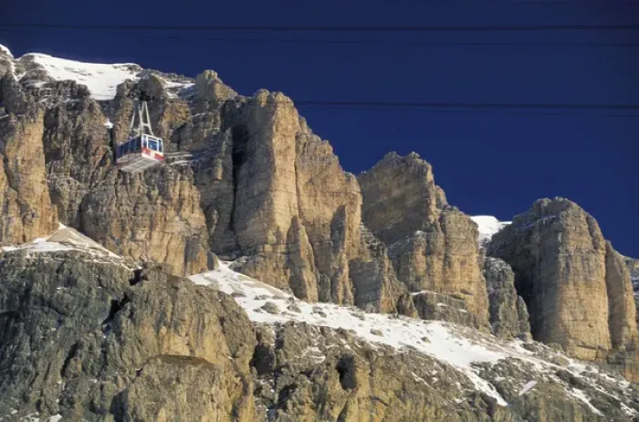 Framed Print : Europe, Italy, Trentino, Alto Adige, Passo di Pordoi. Gondola Framed Print : Europe, Italy, Trentino, Alto Adige, Passo di Pordoi. Gondola