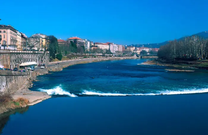 Framed Print : Europe, Italy, Turin. The Po River Framed Print : Europe, Italy, Turin. The Po River