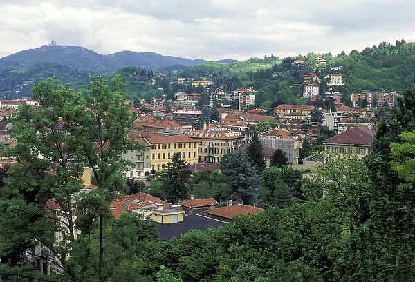 Europe, Italy, Turin. Town view