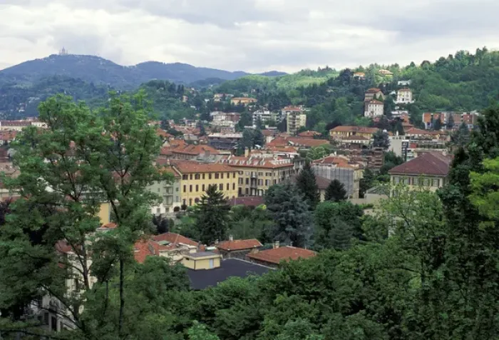 Framed Print : Europe, Italy, Turin. Town view
