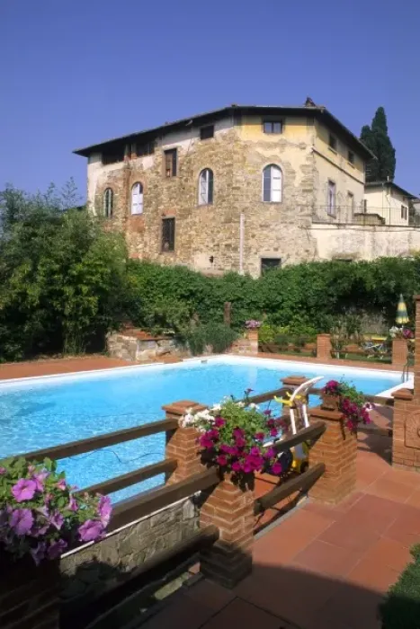 Framed Print : Europe, Italy, Tuscany, Greve, Chianti, Hotel Greve villa and vineyards Framed Print : Europe, Italy, Tuscany, Greve, Chianti, Hotel Greve villa and vineyards
