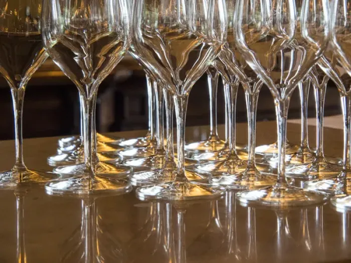 Framed Print : Europe, Italy, Tuscany. Wine glasses in a winery in Tuscany Framed Print : Europe, Italy, Tuscany. Wine glasses in a winery in Tuscany
