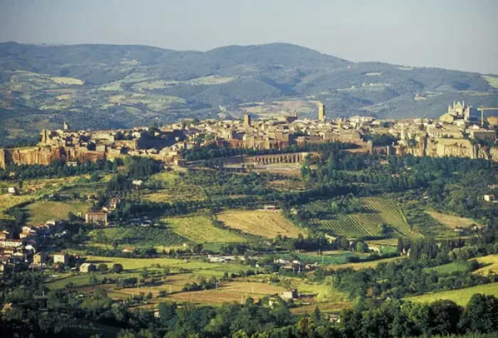 Framed Print : Europe, Italy, Umbria, Orvieto. Late afternoon light on Umbrian hill town Framed Print : Europe, Italy, Umbria, Orvieto. Late afternoon light on Umbrian hill town