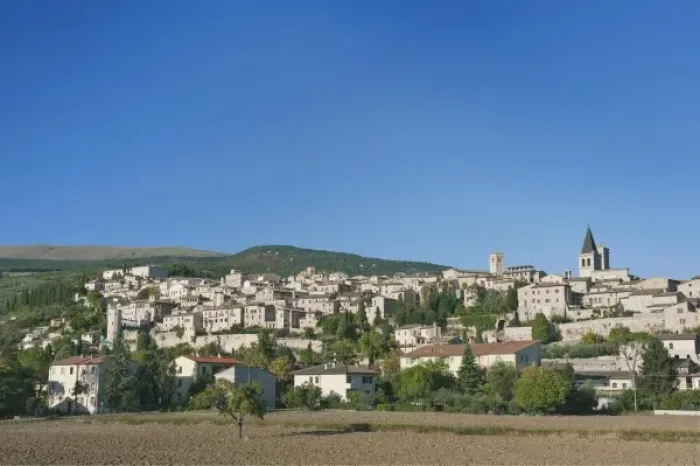 Framed Print : Europe, Italy, Umbria, Spello Town Framed Print : Europe, Italy, Umbria, Spello Town