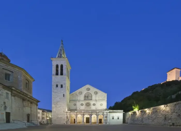 Framed Print : Europe, Italy, Umbria, Spoleto, Duomo of Santa Maria Assunta Framed Print : Europe, Italy, Umbria, Spoleto, Duomo of Santa Maria Assunta