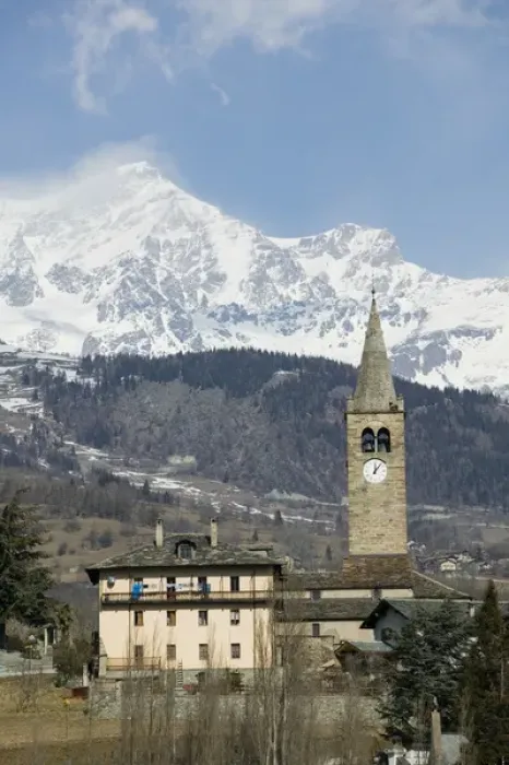 Framed Print : Europe, Italy, Valle d Aosta-GIGNOD: Village Church along the San Bernardo Pass Framed Print : Europe, Italy, Valle d Aosta-GIGNOD: Village Church along the San Bernardo Pass