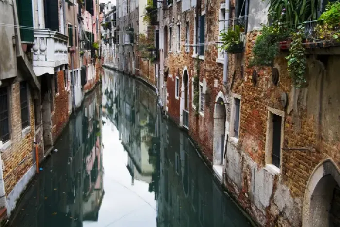 Framed Print : Europe Italy Venice Canal 4