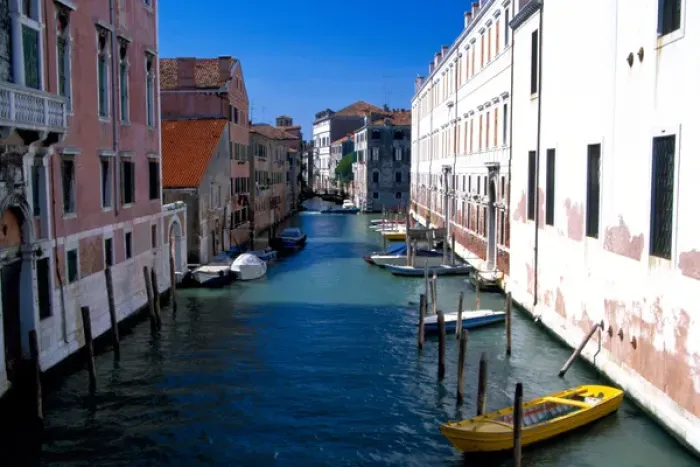 Framed Print : Europe, Italy, Venice. Canal in Venice Framed Print : Europe, Italy, Venice. Canal in Venice