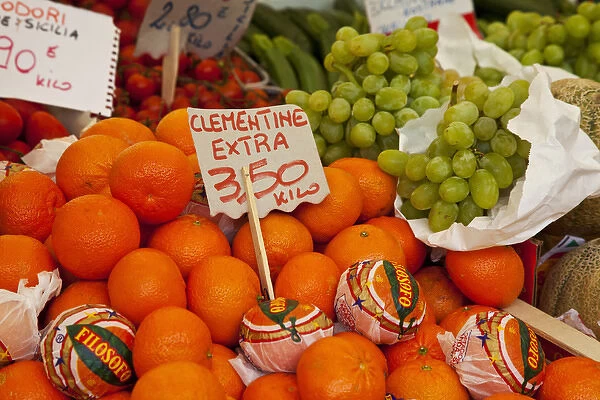 Europe; Italy; Venice; Fresh Fruit at Venice Farmers Market