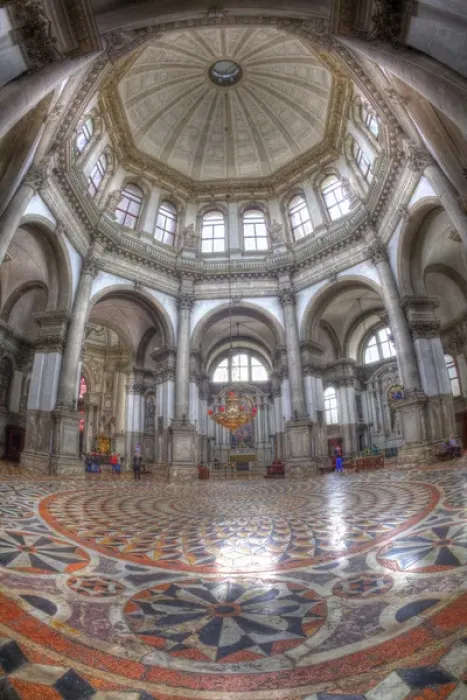 Framed Print : Europe; Italy; Venice; Interior ofSanta Maria della Salute In Venice HDR Framed Print : Europe; Italy; Venice; Interior ofSanta Maria della Salute In Venice HDR