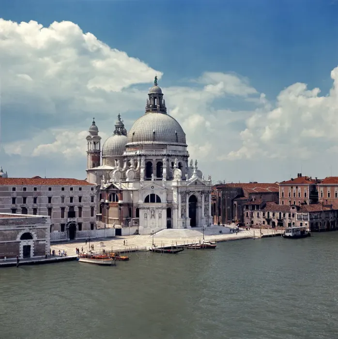 Framed Print : Europe, Italy, Venice. There are over one million pillings supporting Santa Maria Framed Print : Europe, Italy, Venice. There are over one million pillings supporting Santa Maria