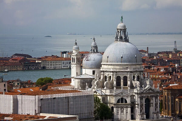 Europe; Italy; Venice; Roof Tops From the Bell Tower of San Marco Square