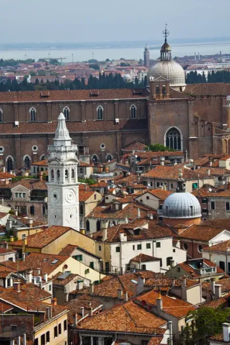 Framed Print : Europe; Italy; Venice; Roof Tops From the Bell Tower of San Marco Square Framed Print : Europe; Italy; Venice; Roof Tops From the Bell Tower of San Marco Square