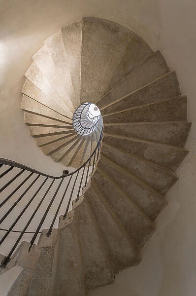 Europe, Italy, Venice. Spiral stairwell. Credit as: Jim Nilsen  /  Jaynes Gallery  /  DanitaDelimont