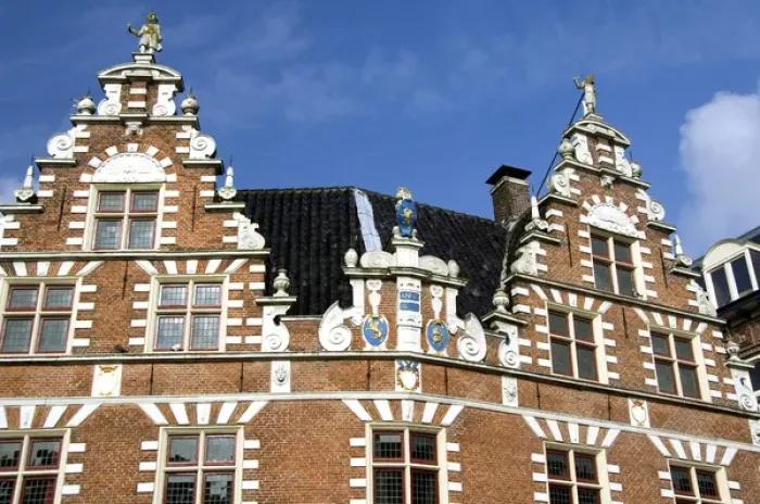 Framed Print : Europe, The Netherlands (aka Holland), West Friesland, Hoorn. Old court house Framed Print : Europe, The Netherlands (aka Holland), West Friesland, Hoorn. Old court house