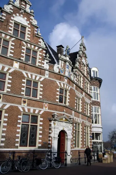 Framed Print : Europe, The Netherlands (aka Holland), West Friesland, Hoorn. Old court house