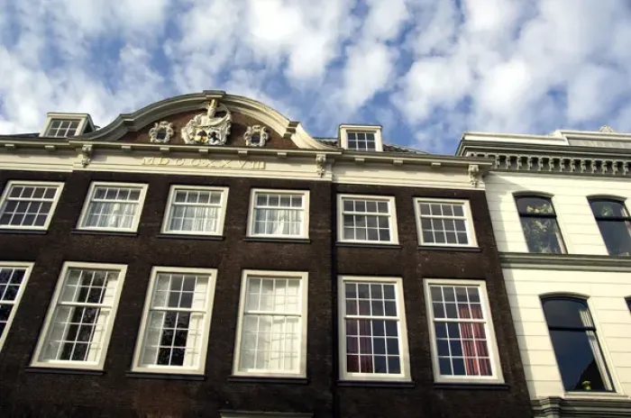 Framed Print : Europe, The Netherlands (aka Holland), Dordrecht. Oldest town in Holland chartered in 1220