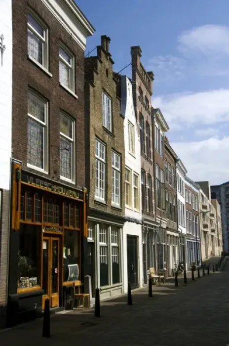 Framed Print : Europe, The Netherlands (aka Holland), Dordrecht. Oldest town in Holland chartered in 1220