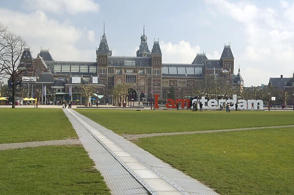 Europe, The Netherlands (aka Holland), Amsterdam. Rijksmuseum, home to the world s