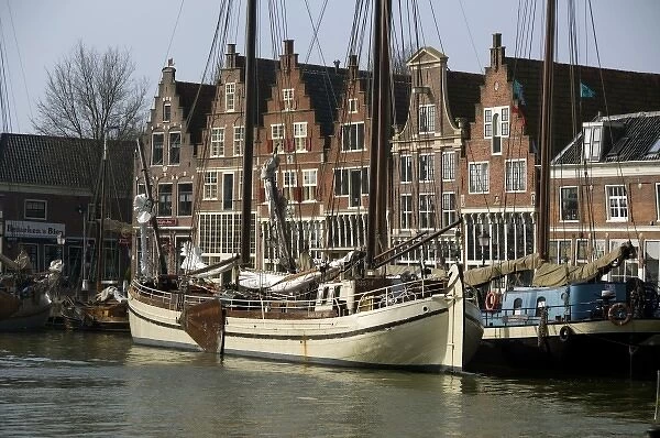 Europe, The Netherlands (aka Holland), Hoorn. Historis Hoorn Harbor