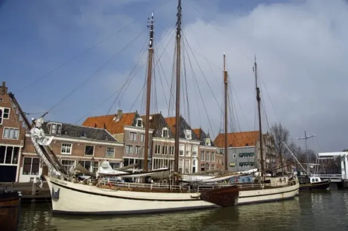 Framed Print : Europe, The Netherlands (aka Holland), Hoorn. Historic Hoorn Harbor