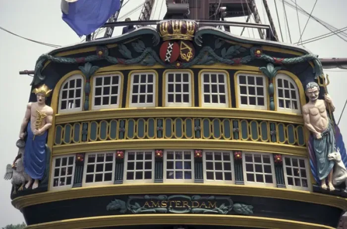 Framed Print : Europe, Netherlands, Amsterdam Replica of the Indiaman The Amsterdam Framed Print : Europe, Netherlands, Amsterdam Replica of the Indiaman The Amsterdam