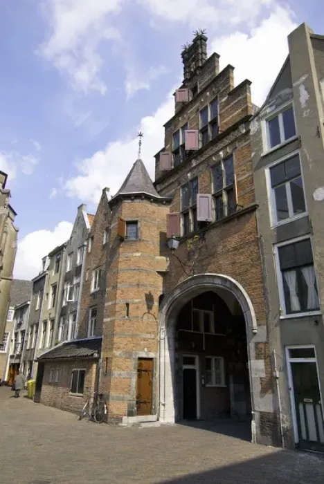 Framed Print : Europe, Netherlands, Gelderland, Nijmegen, portal between Grote Markt and St. Stevenskerk Framed Print : Europe, Netherlands, Gelderland, Nijmegen, portal between Grote Markt and St. Stevenskerk
