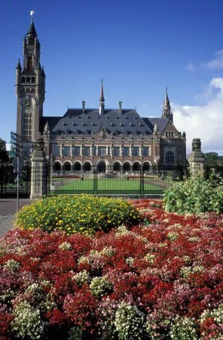 Framed Print : Europe, Netherlands, The Haag Peace Palace Framed Print : Europe, Netherlands, The Haag Peace Palace