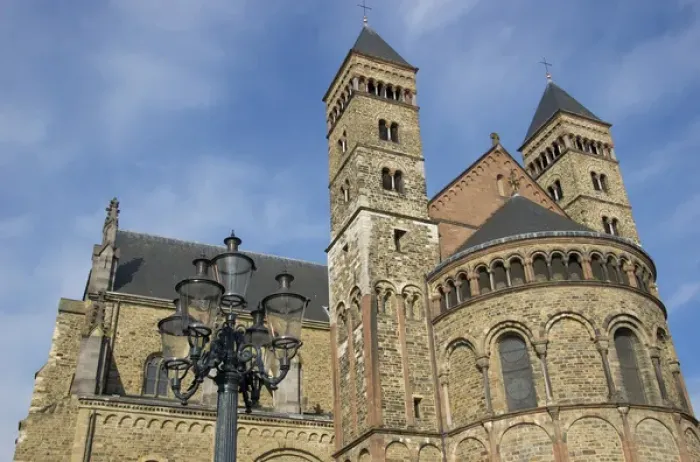 Framed Print : Europe, Netherlands, Limburg, Mstricht, Basilica of Saint Servatius Framed Print : Europe, Netherlands, Limburg, Mstricht, Basilica of Saint Servatius