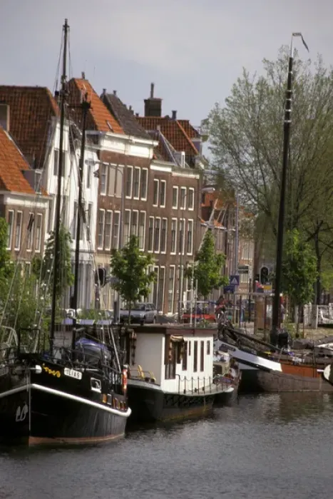 Framed Print : Europe, Netherlands, Middleburg. Canal Framed Print : Europe, Netherlands, Middleburg. Canal