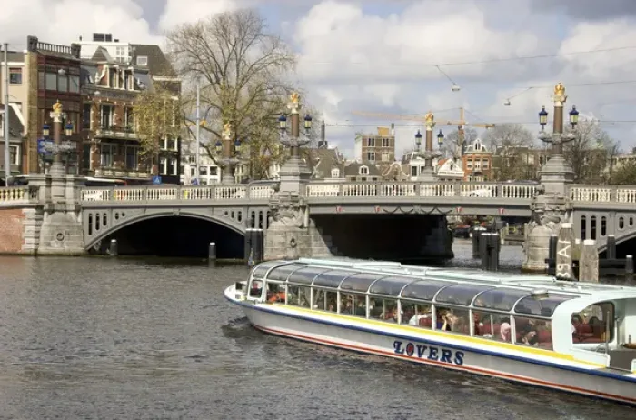 Framed Print : Europe, Netherlands, South Holland, Amsterdam, River Amstel tourist in river boat Framed Print : Europe, Netherlands, South Holland, Amsterdam, River Amstel tourist in river boat