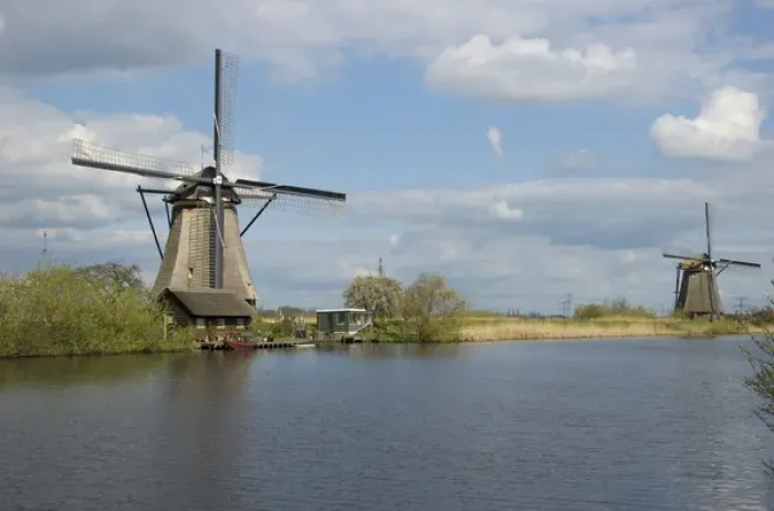 Framed Print : Europe, Netherlands, South Holland, Kinderdijk, Windmill Framed Print : Europe, Netherlands, South Holland, Kinderdijk, Windmill