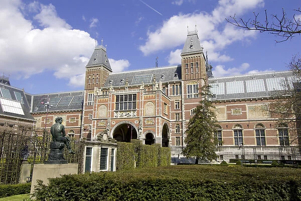 Europe, Netherlands, South Holland, Amsterdam, Rijksmuseum