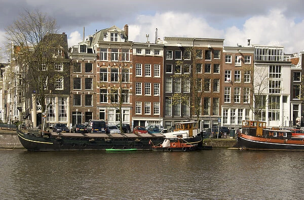 Europe, Netherlands, South Holland, Amsterdam, River Amstel