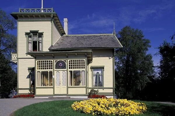 Europe, Norway, Bergen. Edvard Griegs summer villa Troldhaugen