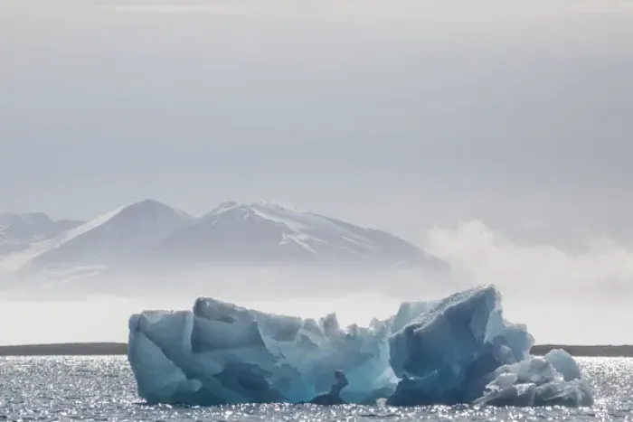 Framed Print : Europe, Norway, Svalbard. Backlit blue glacial ice Framed Print : Europe, Norway, Svalbard. Backlit blue glacial ice