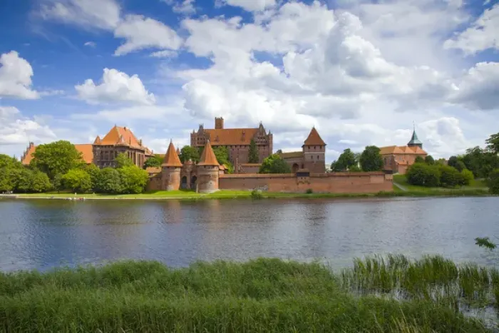 Framed Print : Europe, Poland, Malbork. Medieval Malbork Castle Framed Print : Europe, Poland, Malbork. Medieval Malbork Castle