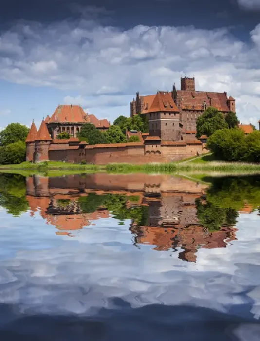 Framed Print : Europe, Poland, Malbork. Medieval Malbork Castle Framed Print : Europe, Poland, Malbork. Medieval Malbork Castle