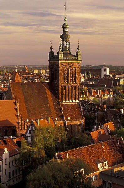 EUROPE, Poland, Pomerania, Gdansk St. Josephs Church