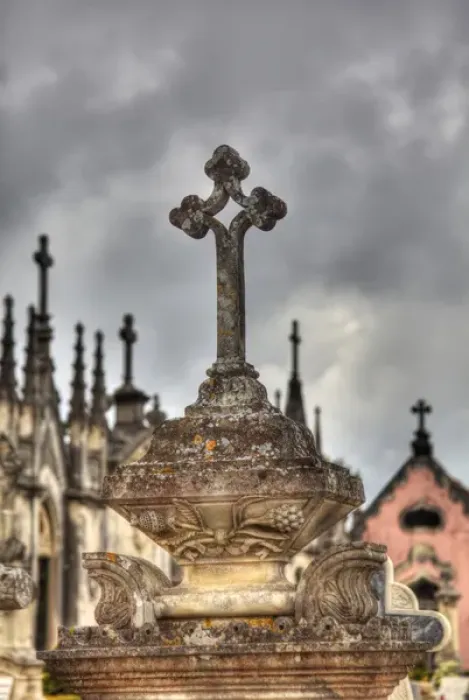 Framed Print : Europe; Portugal; Averio; Graveyard scenes from the town of Averio Framed Print : Europe; Portugal; Averio; Graveyard scenes from the town of Averio