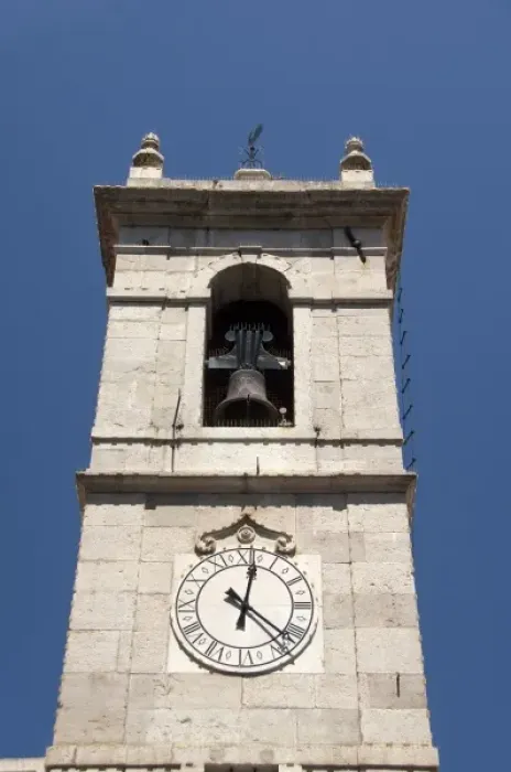 Framed Print : Europe, Portugal. Historic town of Sintra. Clock & bell tower Framed Print : Europe, Portugal. Historic town of Sintra. Clock & bell tower