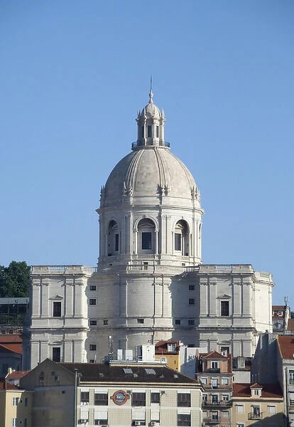 Europe, Portugal, Lisbon (aka Lisboa). Baroque National Pantheon (aka Igreja de Santa