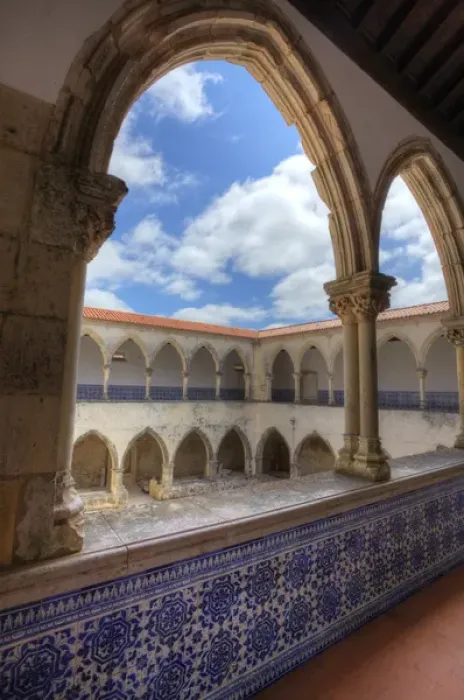 Framed Print : Europe; Portugal; Tomar; The Convent of the Order of Christ (Portuguese: Convento de Cristo)