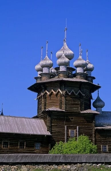 Europe, Russia, Kizhi Island. Church of Intercession