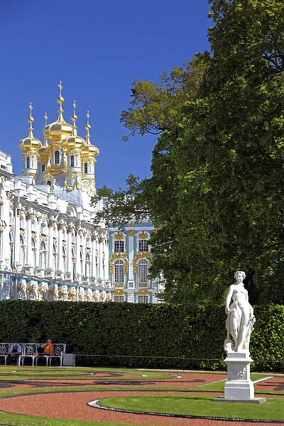 Europe, Russia, Pushkin. Catherine Palace