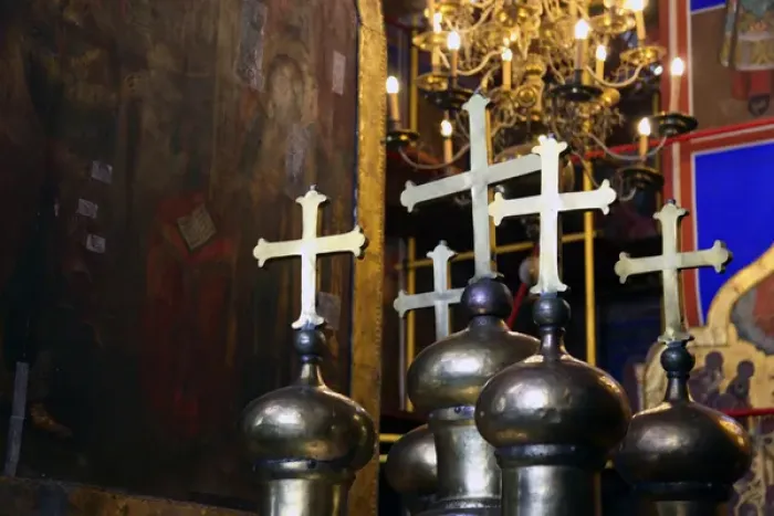 Framed Print : Europe, Russia, Suzdal. Crosses in the Cathedral of the Nativity Suzdal Framed Print : Europe, Russia, Suzdal. Crosses in the Cathedral of the Nativity Suzdal